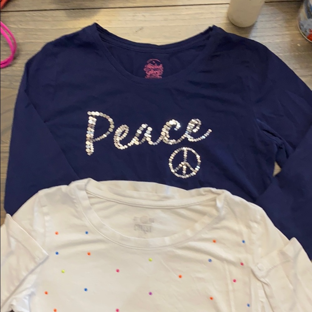 Bundle of 2 adorable fashion Tees.  Great shape!